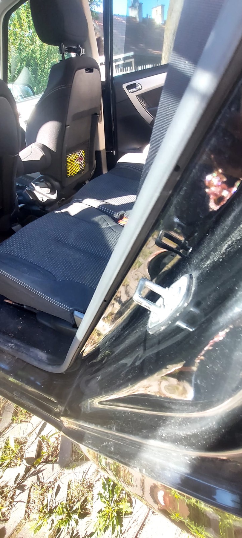 Rear door area